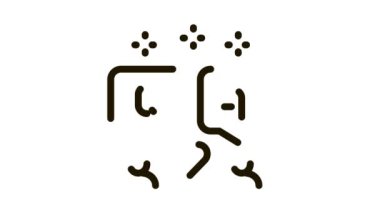 İnsanlar diyalogları sever Simge Canlandırması