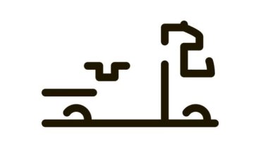 Ambulans araba simgesi canlandırması