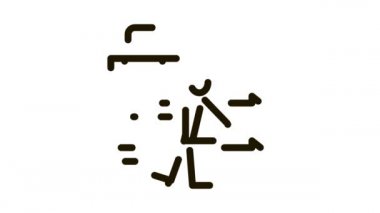 İş bavulu olan adam Simge Canlandırması