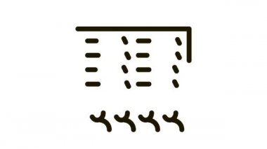 Masa satıcıları ve insan simgesi illüstrasyonu