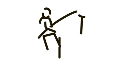 Sigorta Simgesi Canlandırması ile çalışan adam