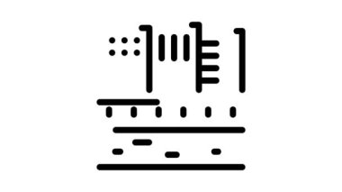 zigzag akan nehir simgesi canlandırması