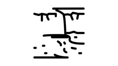 Köprü Simgesi Canlandırması ile geçerli nehir