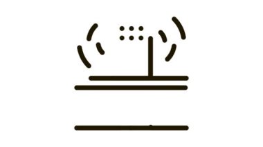 Sismik dalga yüksek binalar Simge Canlandırması