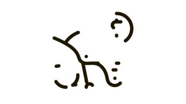 Güvenlik miğferi ücretli servis simgesi canlandırması