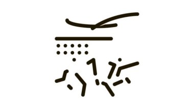 Toprak Simgesi Canlandırması 'nın bağırsaklarında kömür