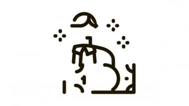 Adam parayı alır Simge Canlandırması