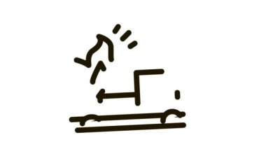 araba ateşleme simgesi canlandırması