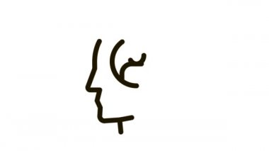 bir kişi Simge Canlandırması düşünüldü