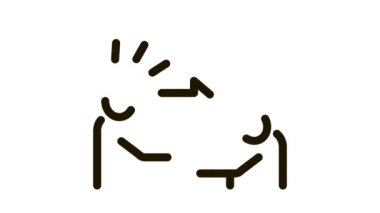 Kınayıcı adam Simge Canlandırması