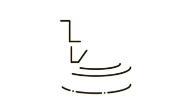 lastik ve jack Simgesi Canlandırması