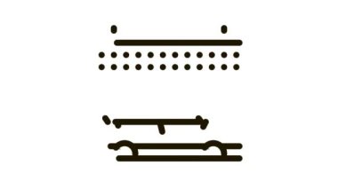 aralıksız oto yıkama simgesi canlandırması