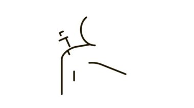 Omuz simgesinde enjeksiyon ana hatları çizimi