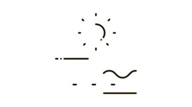 güneş kremi efekti Simge Canlandırması