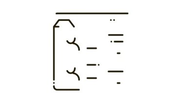 Kişilerin kişisel dosyaları Simge Canlandırması