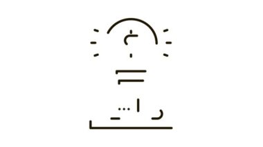 bilgi depolama çözümü simge canlandırması