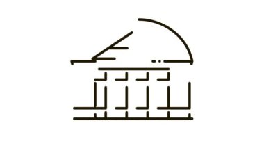 Tiyatro Binası Simge Canlandırması
