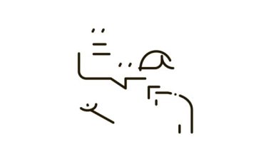 Kopya Simgesi Canlandırması ile Aktör Adam