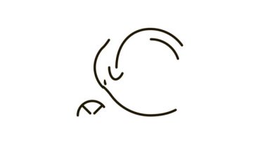 Göz Topu Glaucoma Simgesi Canlandırması