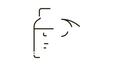 Glaucoma İlaç Şişesi Simge CanlandırmasıName