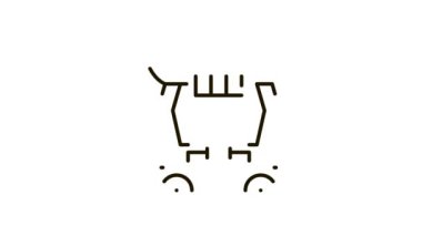 Bisiklet Fren Kolları Simge Canlandırması