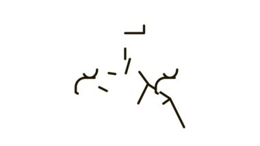 Kaya Tırmanışı Yarış Simgesi Canlandırması