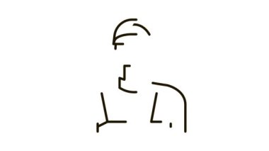 Tesisatçı İşçi Simgesi Canlandırması