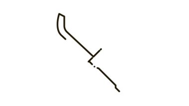 Av bıçağı simgesi canlandırması