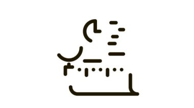 İstatistikçi Dosya Araştırma Simgesi Canlandırması