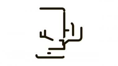 Smartphone Çevirmen Uygulaması Simge Canlandırması