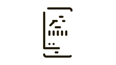 Telefon Simgesindeki Uçuş Bilgileri Canlandırması