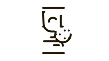 Golf Şampiyonu Kupa Simgesi Canlandırması