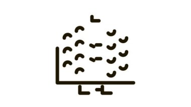 Rugby Oyuncularının Düzeni Simge Canlandırması