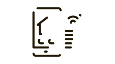 Telefon ve İnternet Simgesi Canlandırması