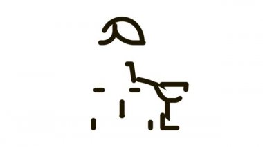 Boksör Adam Simgesi Canlandırması