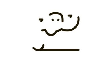 Ölü Uyuyan Adam Simgesi Canlandırması