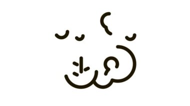 Duman Bitkisi Simgesi Canlandırması