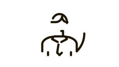 İnsan Silüeti Simgesi Canlandırması