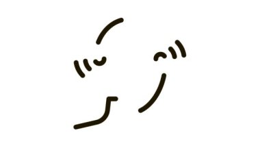 Pin Ears Tapınağı Acı Siluet Baş Ağrısı Simge Canlandırması