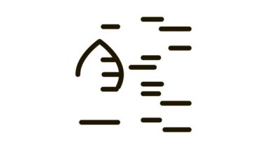 Molekül Kimyasal Biyomateryal Simgesi Canlandırması