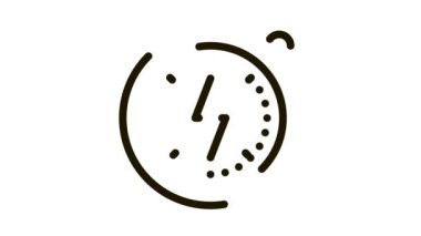 Pusula Yükseklik Kursu Algılayıcı Aracı Simgesi Canlandırması