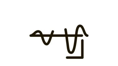 Ses Dalgası Teşhisi Ses Denetimi Simgesi Canlandırması