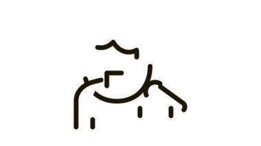 Şarkıcı Kadın Yetenek Simgesi Canlandırması