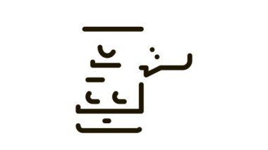 Gelen Yolcu Çağrısı Çevrimiçi Simge Canlandırması