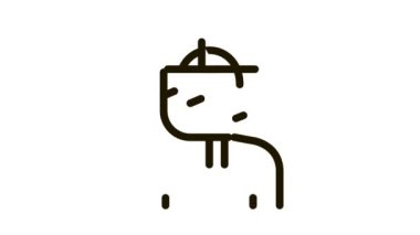 Koruyucu Giysi ve Maske Metalurjik Simge CanlandırmasıName