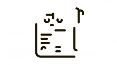 Mahkeme Kanunu ve Yargı Simgesi Canlandırmasında Kağıt ve Kalem