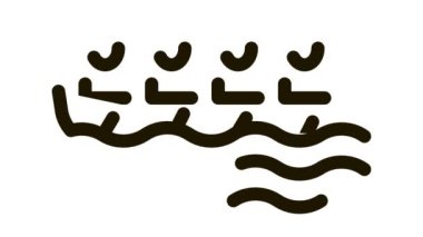 Akademik Kürek Çekme Simgesi Canlandırması