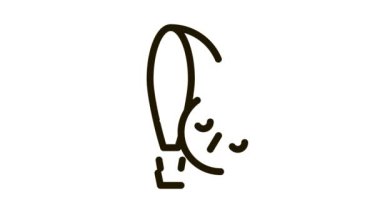 Seyahat Hava Balonu Simgesi Canlandırması