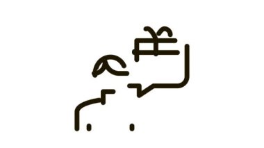 Hediye Düşüncesi Simgesi Canlandırması Olan Adam