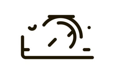 Seyahat Yürüyüşü Kamera Simgesi Canlandırması